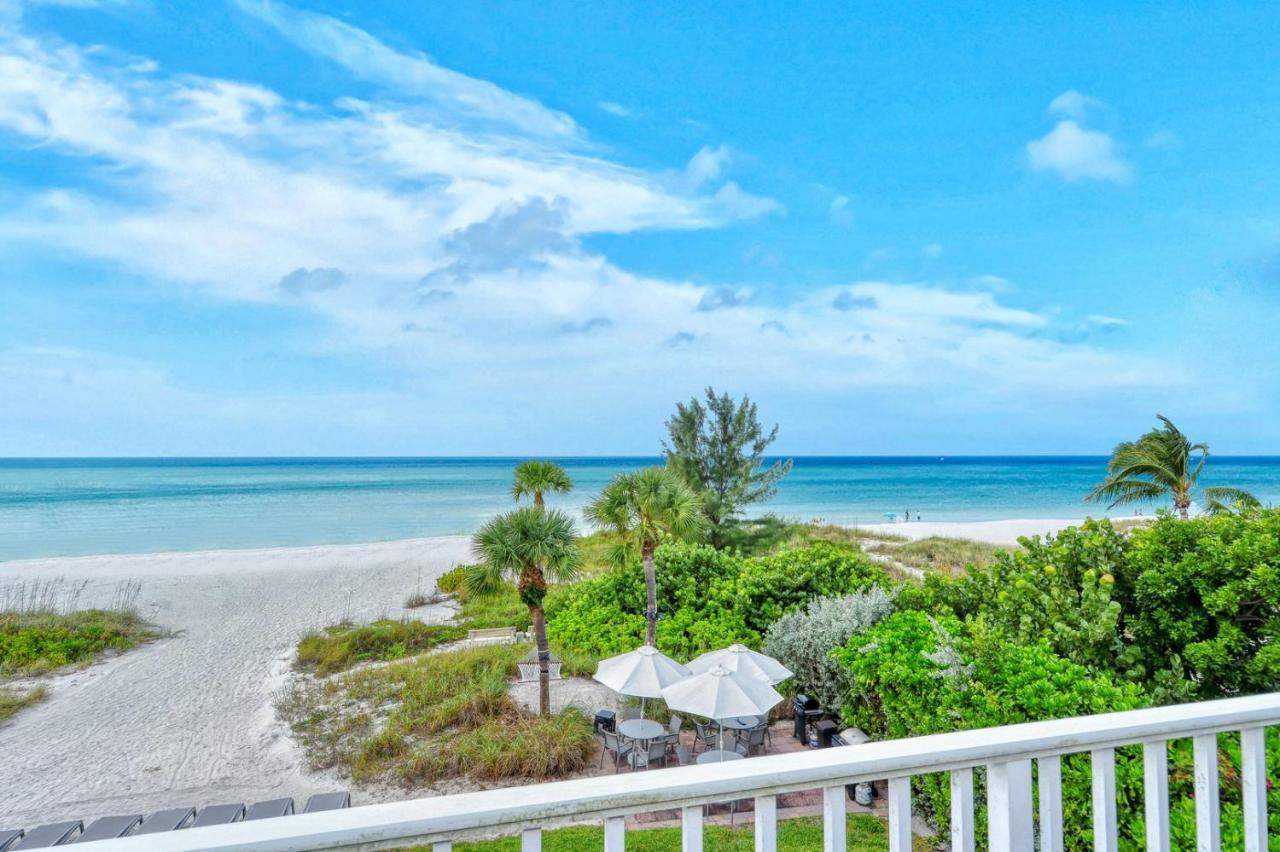 Laplaya 201C Breathtaking Gulf Panorama From This Corner End Unit With A Private Stairway To The Beach Longboat Key Exteriör bild