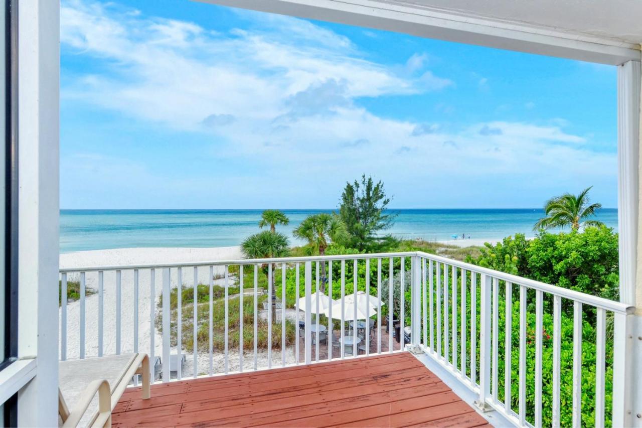 Laplaya 201C Breathtaking Gulf Panorama From This Corner End Unit With A Private Stairway To The Beach Longboat Key Exteriör bild