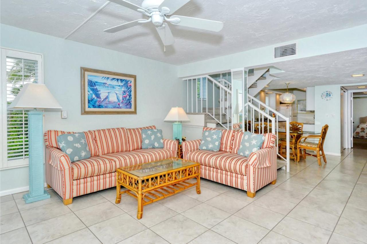 Laplaya 201C Breathtaking Gulf Panorama From This Corner End Unit With A Private Stairway To The Beach Longboat Key Exteriör bild